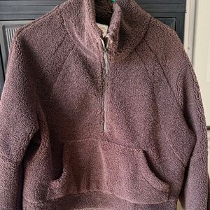 Lululemon Quarter Zip Scuba Pullover